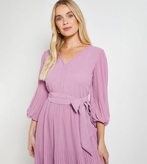 واليس   فساتين - أرجواني Midi Dresses