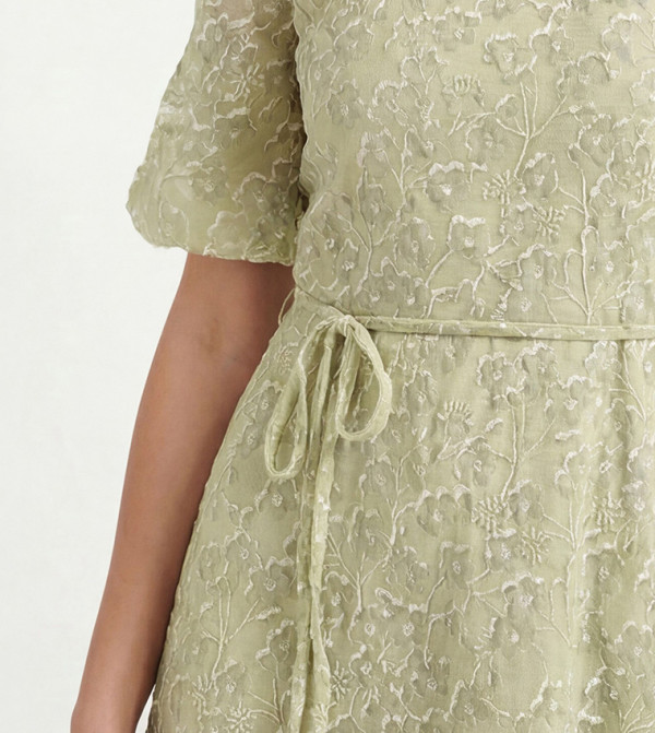 واليس   فساتين - أخضر Midi Dresses