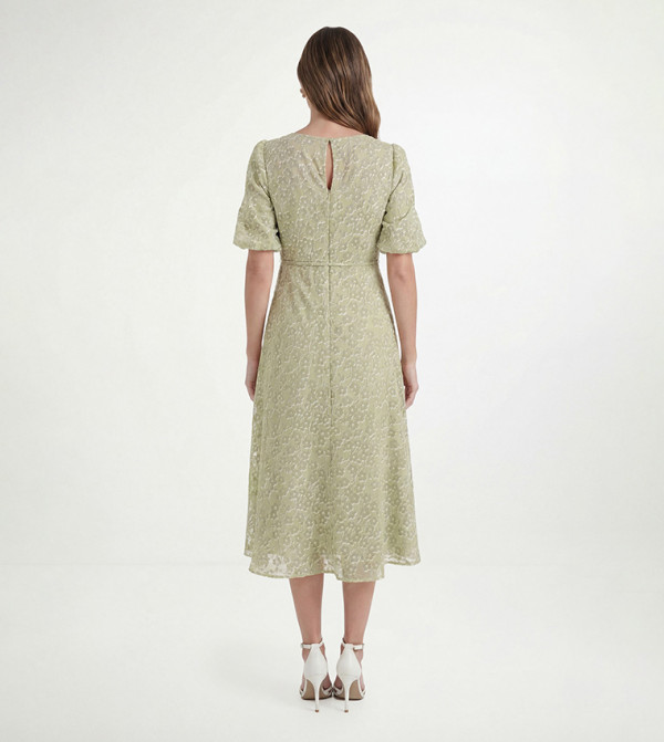 واليس   فساتين - أخضر Midi Dresses