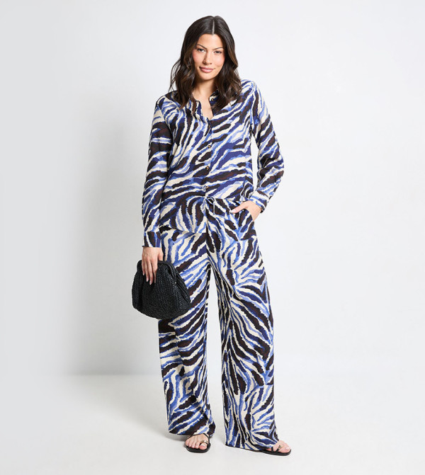 Wallis  Clothing Sets - Blue Co-Ord Set