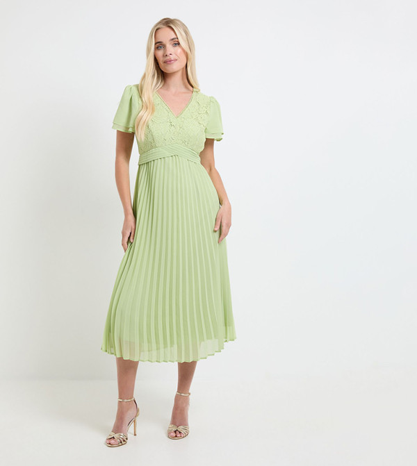 Wallis Wallis - Green Midi Dresses