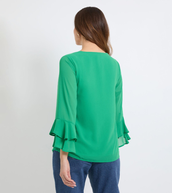 واليس واليس - أخضر Casual Tops