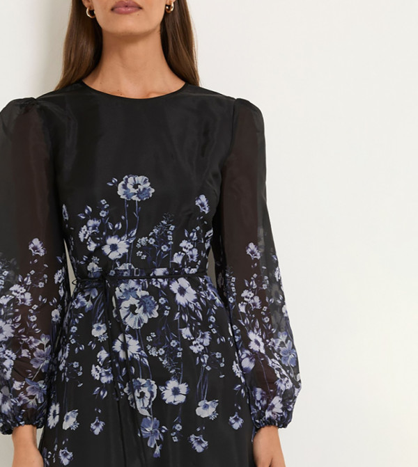 Wallis Wallis - Navy Midi Dresses