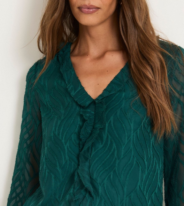 واليس واليس - أخضر Casual Tops