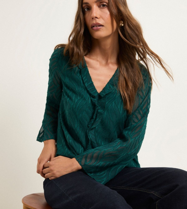 واليس واليس - أخضر Casual Tops