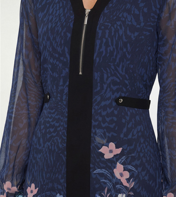 Wallis Wallis - Navy Midi Dresses