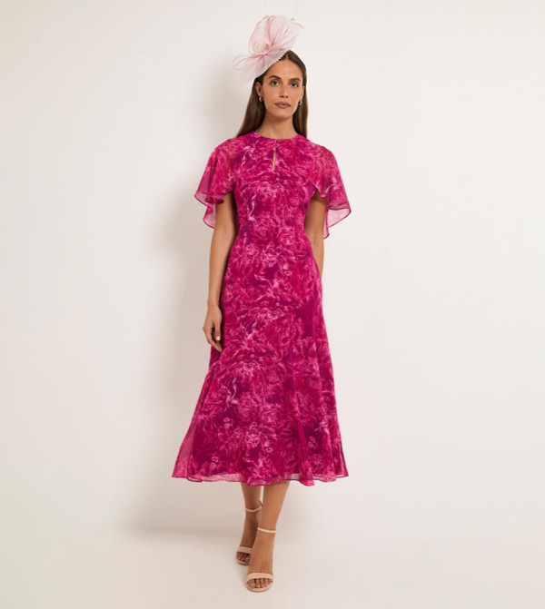 واليس  واليس - وردي Midi Dresses