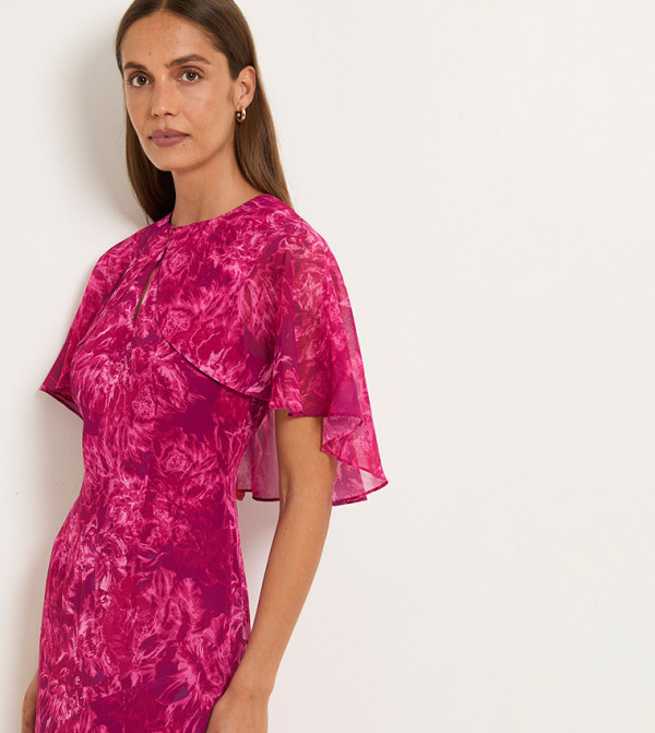 واليس  واليس - وردي Midi Dresses