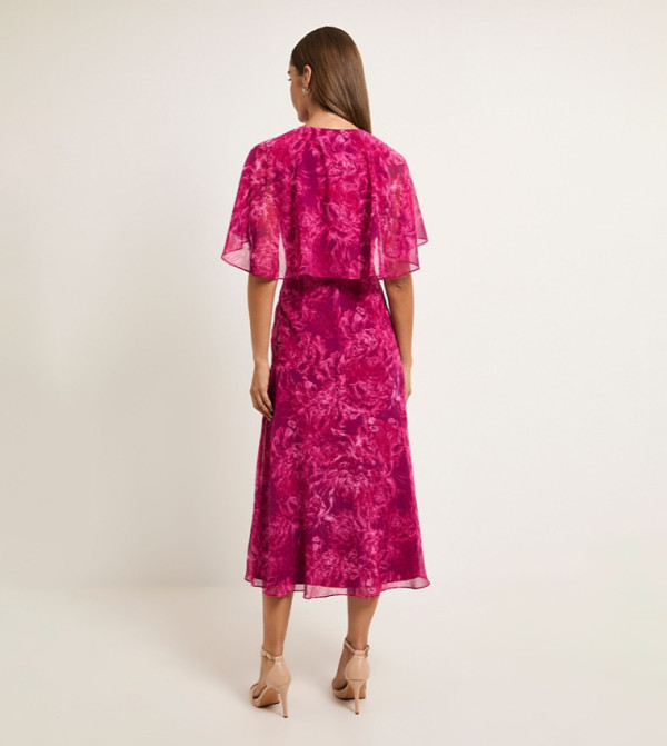 واليس  واليس - وردي Midi Dresses