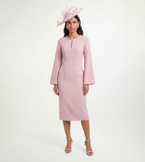 واليس   فساتين ميدي  - وردي Midi Dresses