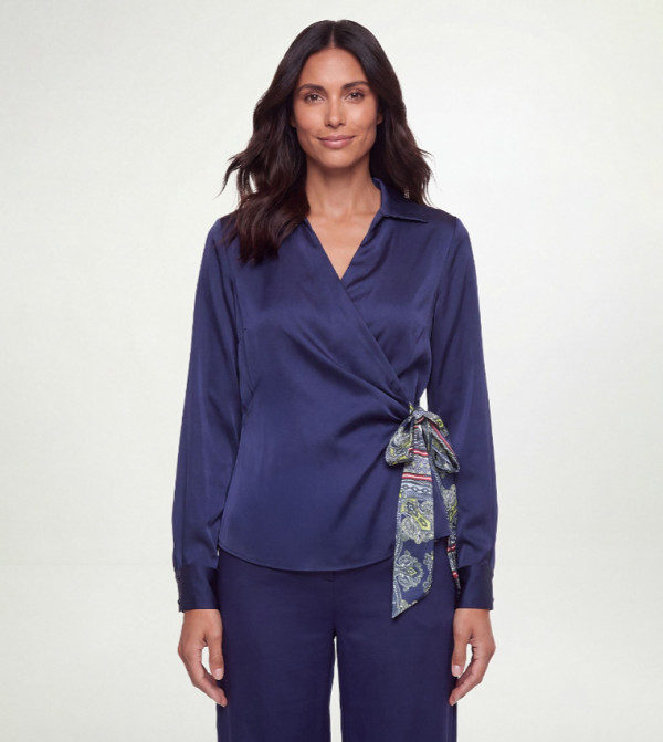 Wallis Wallis - Navy Casual Pants