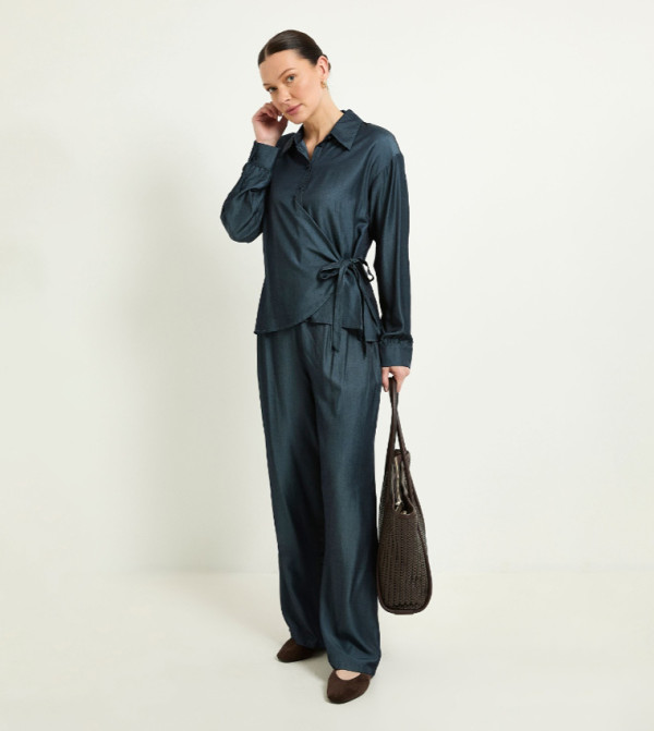 Wallis  Co-Ord Set - Blue Co-Ord Set