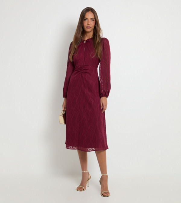 Wallis Wallis - Wine Midi Dresses