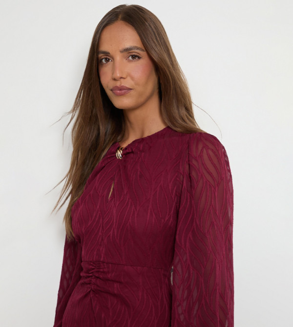 Wallis Wallis - Wine Midi Dresses