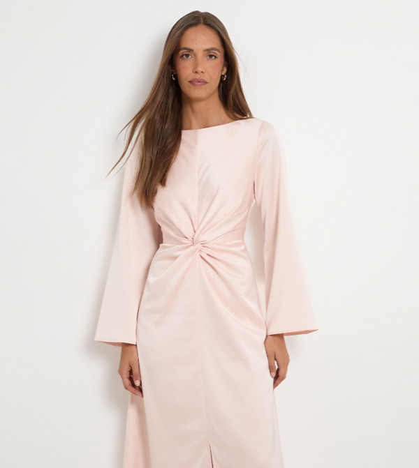 Wallis  Midi Dresses - Pink Midi Dresses