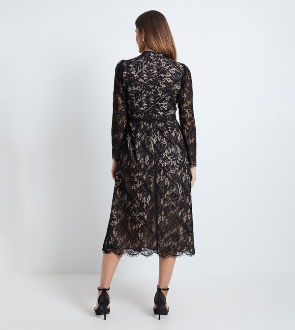 Wallis  Casual Dresses - BLACK Midi Dresses