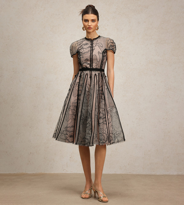 Bella Barnett  - Black Midi Dresses