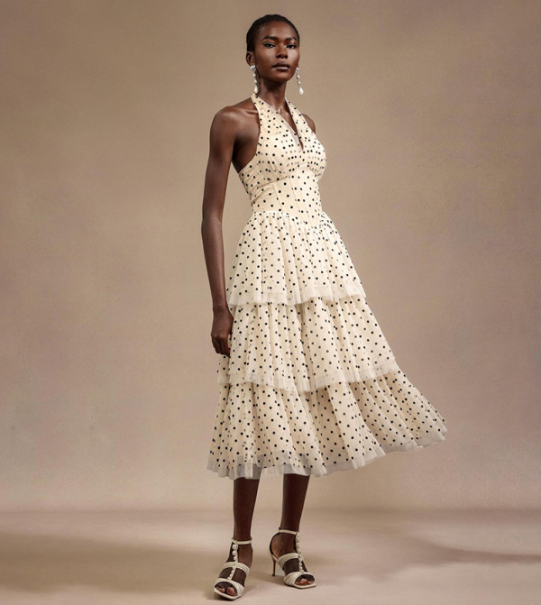 بيلا بارنيت بيلا بارنيت - بيج Midi Dresses