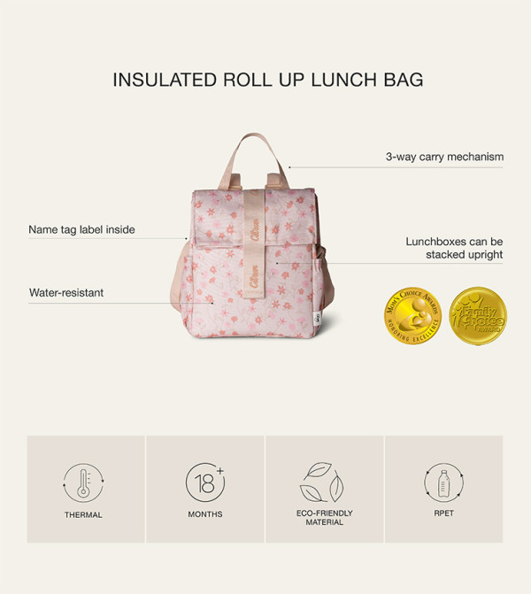 Citron  School Bags - Pink Lunch Bags