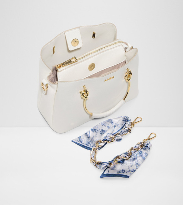 ألدو ألدو - أبيض Satchel Bags