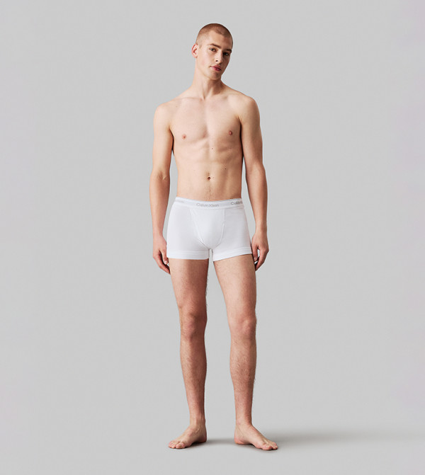 Calvin Klein  Trunks & Briefs - White Trunks & Briefs