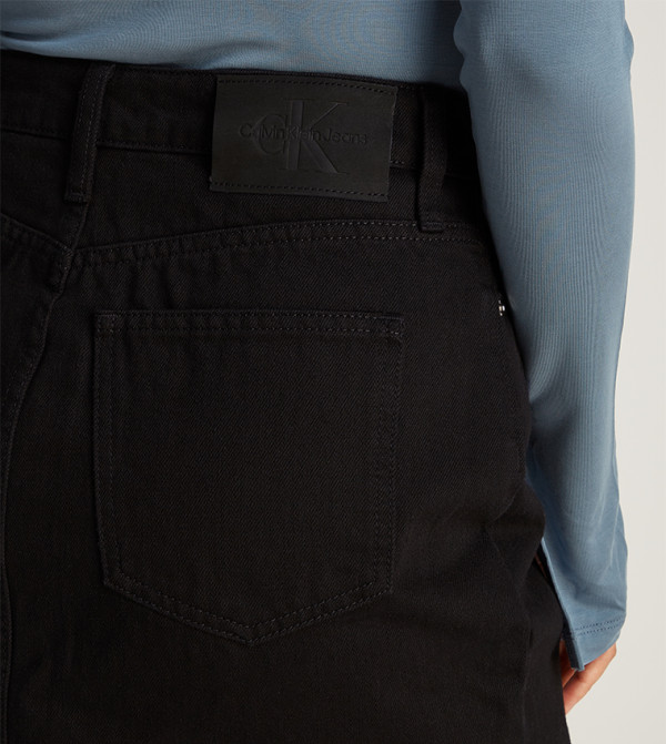 Calvin Klein Jeans  - Black Midi Skirts