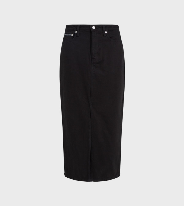 Calvin Klein Jeans  - Black Midi Skirts