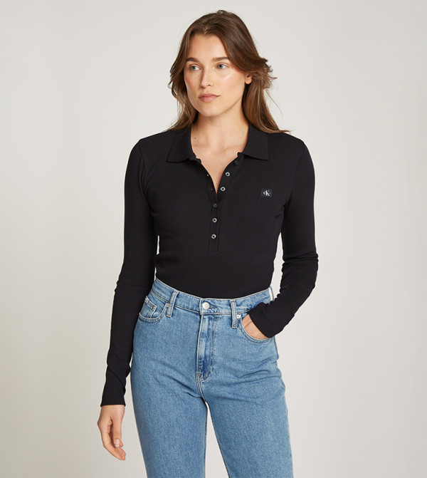Calvin Klein Jeans Calvin Klein - Black Casual Tops