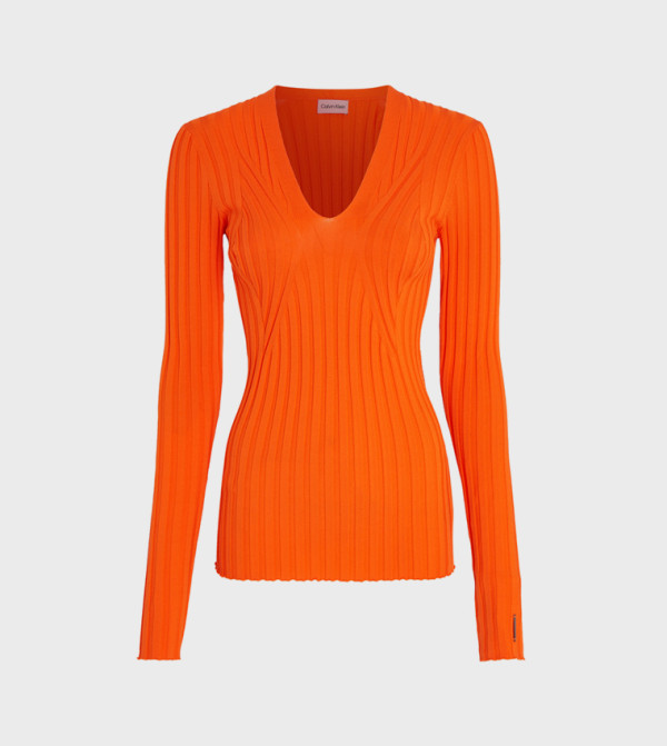 Calvin Klein Sweaters - Orange Sweaters