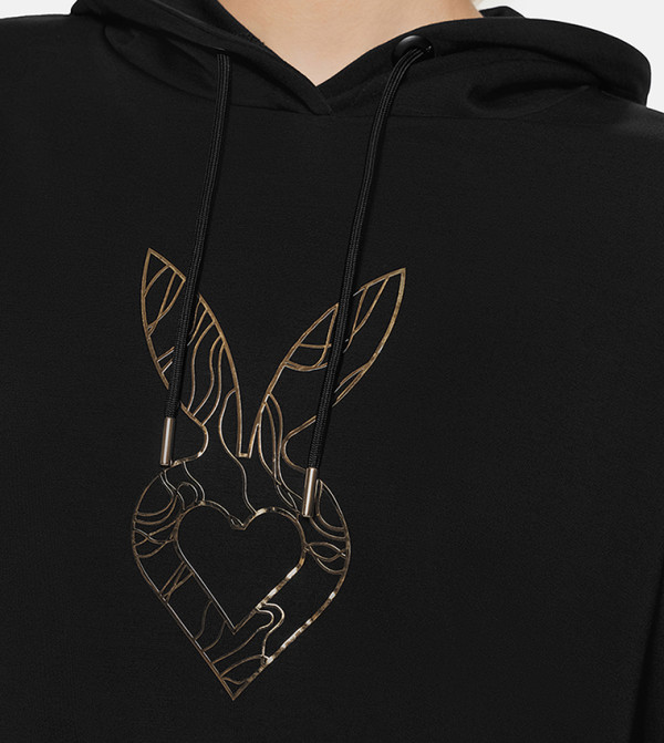 Cardio Bunny Cardio Bunny - BLACK Hoodies