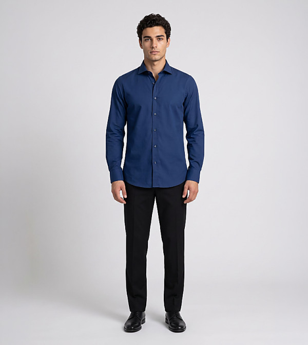 CAMICISSIMA CAMICISSIMA - Navy Long Sleeves