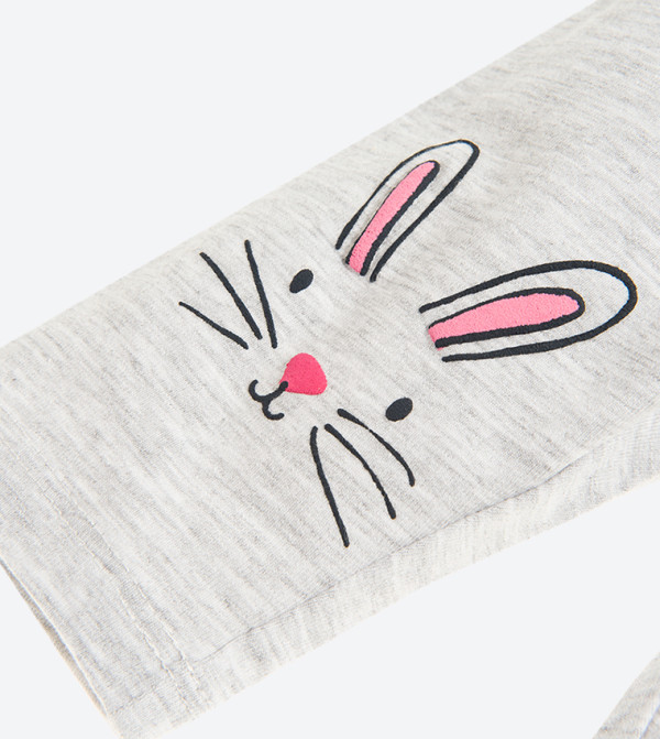 آر أند بي كيدز كول كلوب @ سميك - رمادي leggings