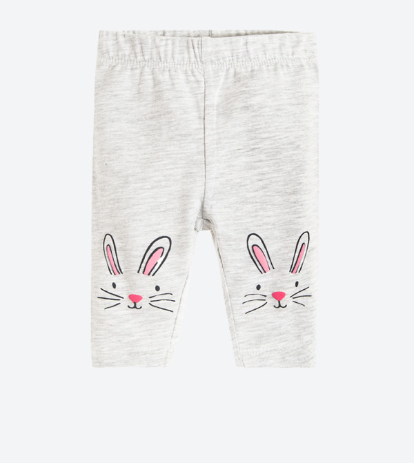 آر أند بي كيدز كول كلوب @ سميك - رمادي leggings