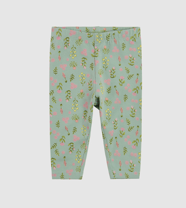 آر أند بي كيدز  كول كلوب @ سميك  - أخضر Leggings