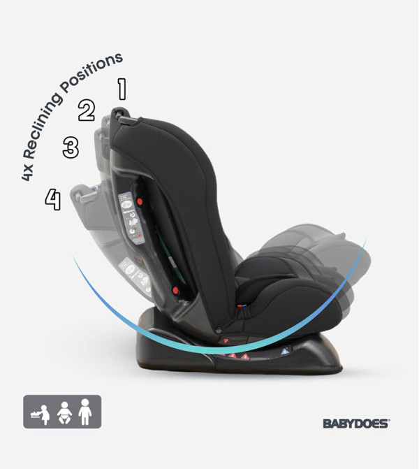BABYDOES BABYDOES - Black Baby Car Seats