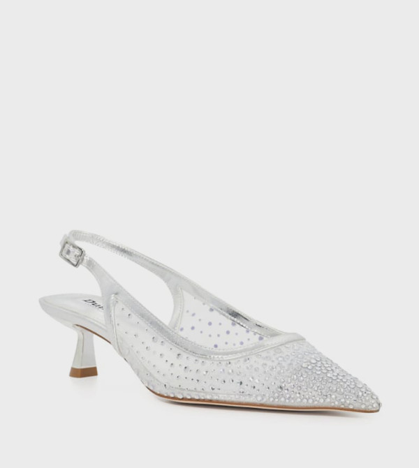 Dune London Dune London - Silver Pumps