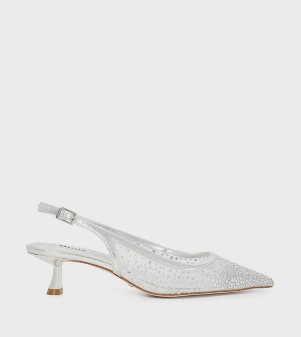 Dune London Dune London - Silver Pumps