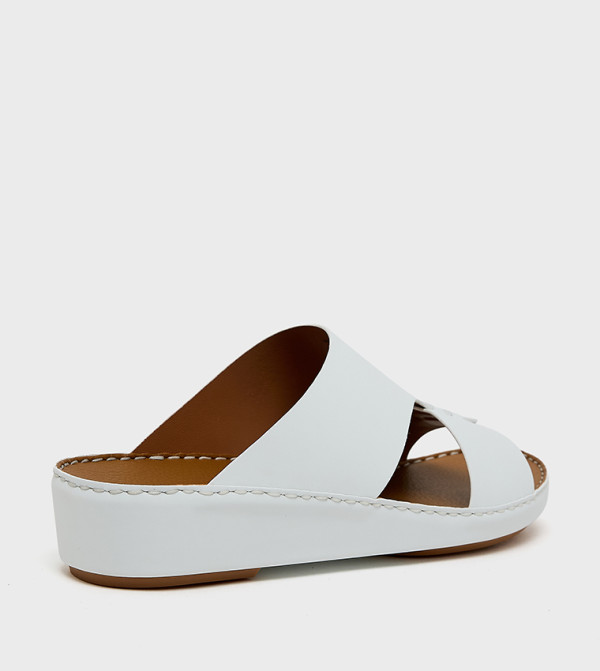Call it Spring top-selling-om - White Arabic Sandals