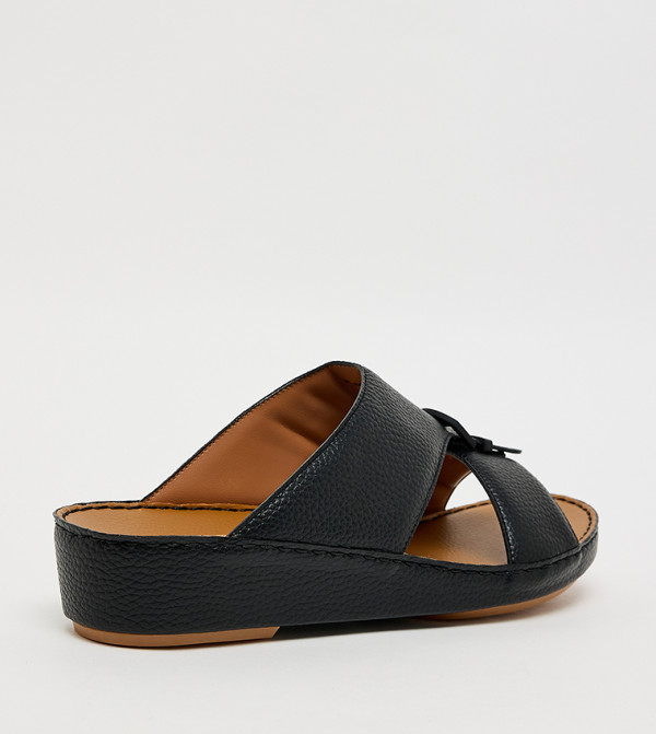 Call it Spring  Arabic Sandals - BLACK Arabic Sandals
