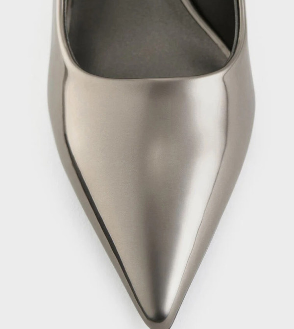 تشارلز آند كيث صنادل - معدني أحذية بكعب