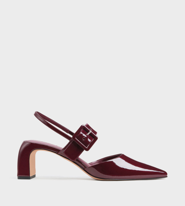 Charles & Keith Charles & Keith - Burgundy Pumps