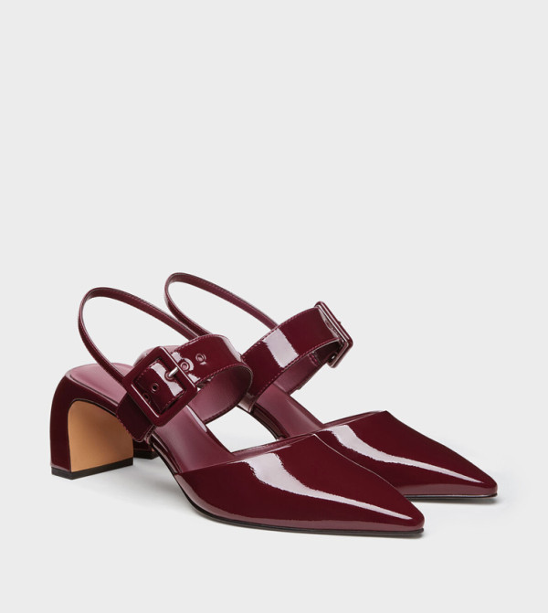 Charles & Keith Charles & Keith - Burgundy Pumps