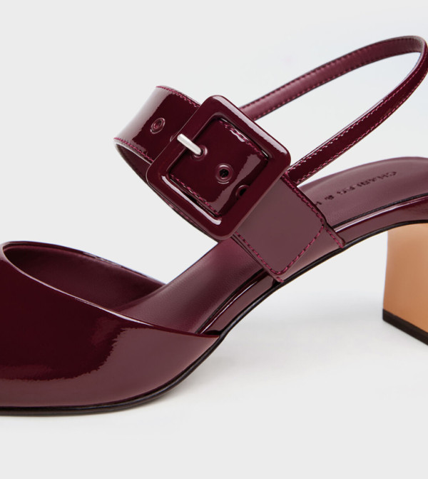 Charles & Keith Charles & Keith - Burgundy Pumps