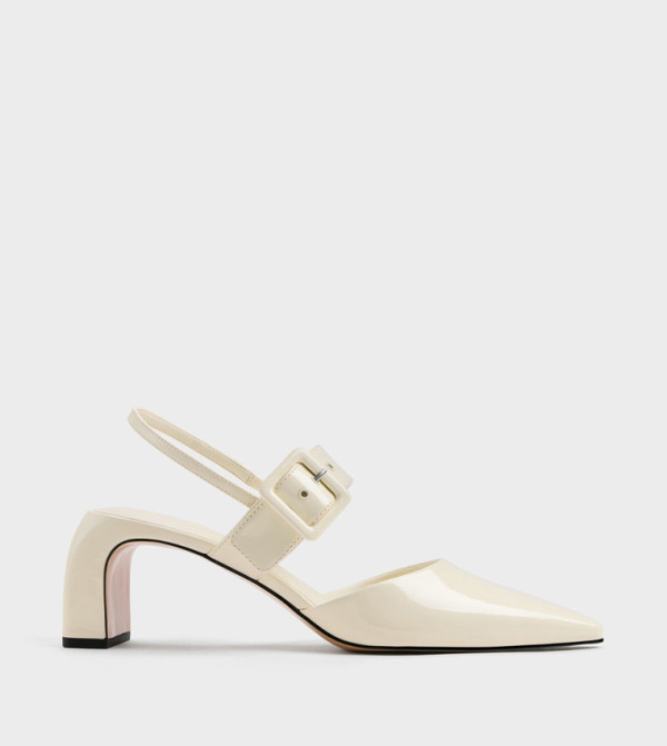 Charles & Keith  Pumps - Cream Pumps