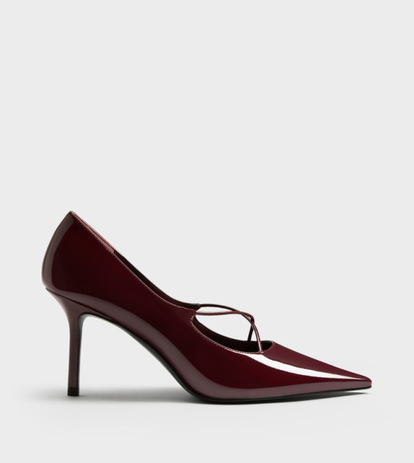 Charles & Keith  pump-it-up - Burgundy Pumps
