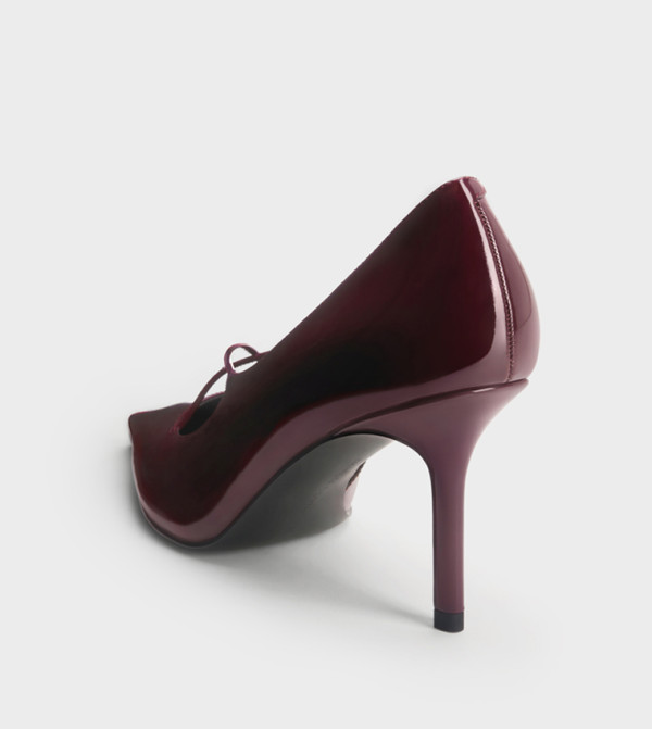 Charles & Keith  pump-it-up - Burgundy Pumps