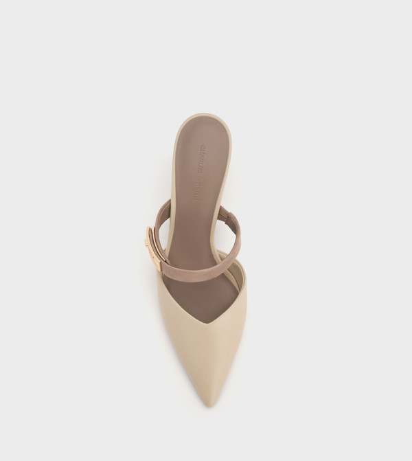 Charles & Keith  green-story - Beige Pumps
