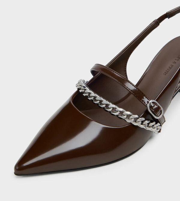 Charles & Keith Sandals - Brown Pumps