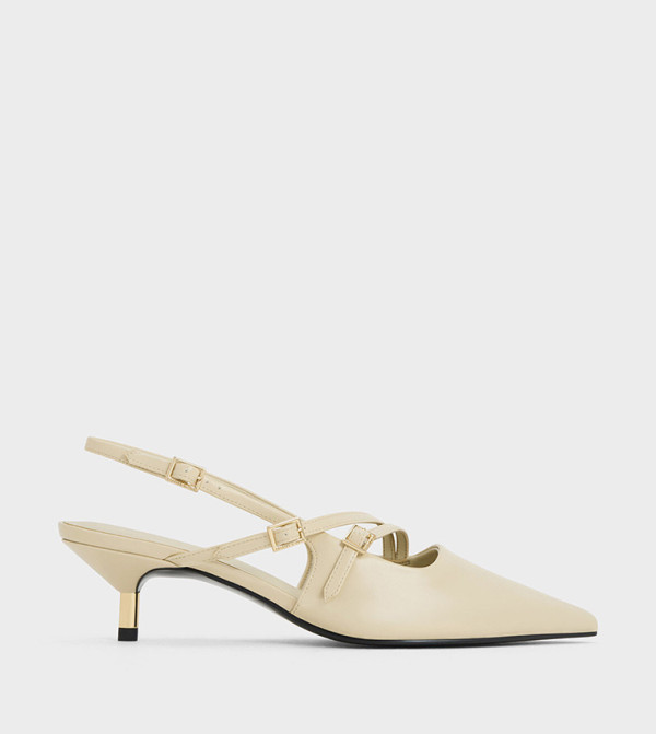 Charles & Keith  Shoes - Cream Pumps