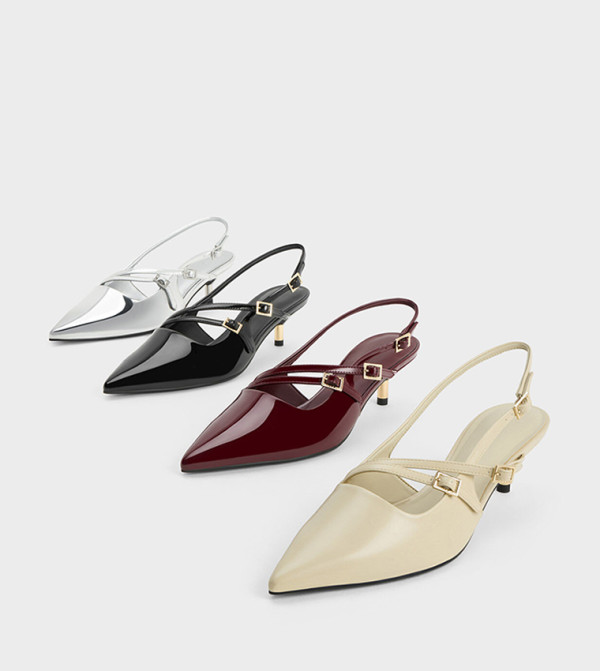Charles & Keith  Shoes - Cream Pumps